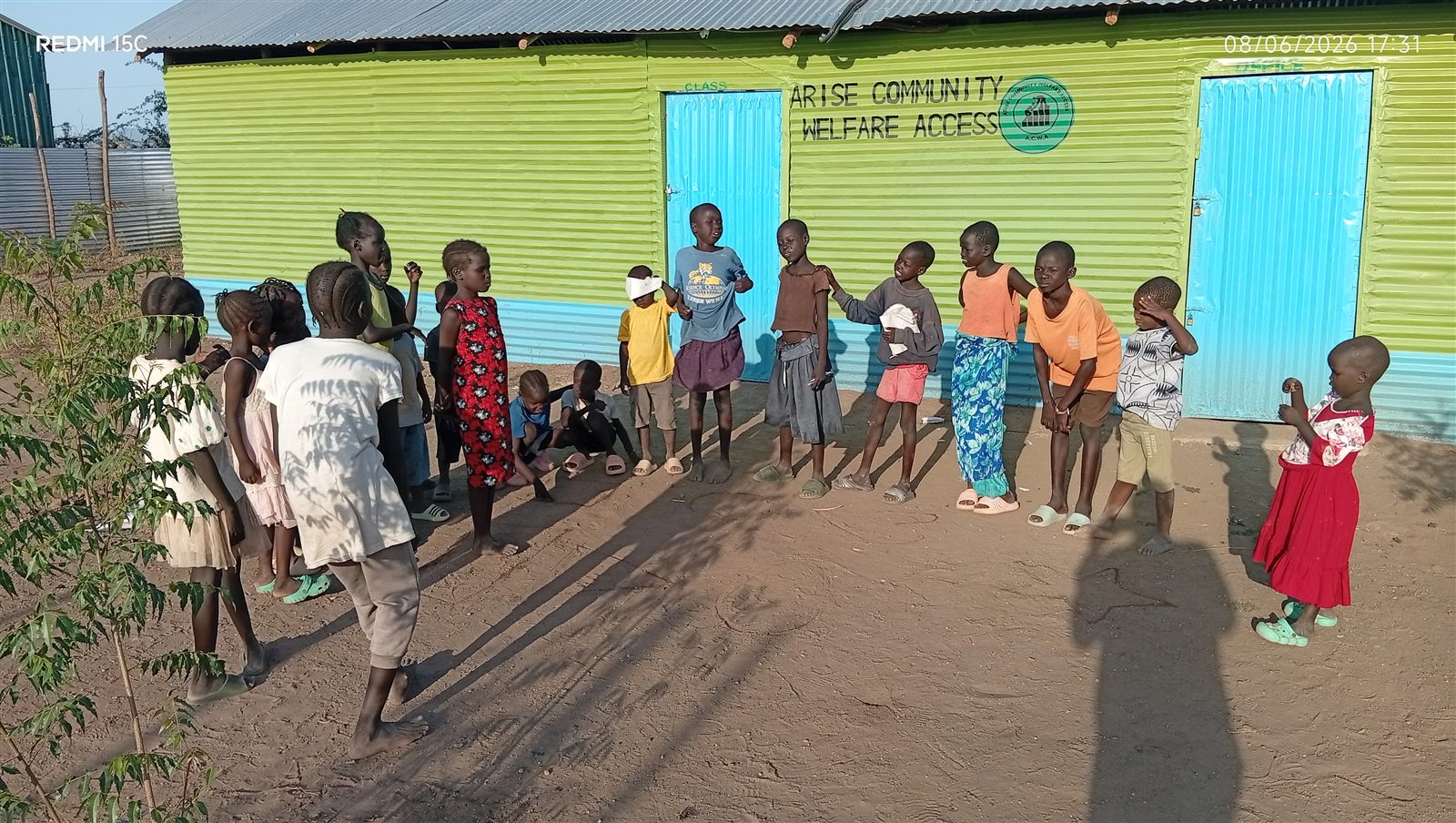 ACWA community members engaging in dialogue in Kakuma